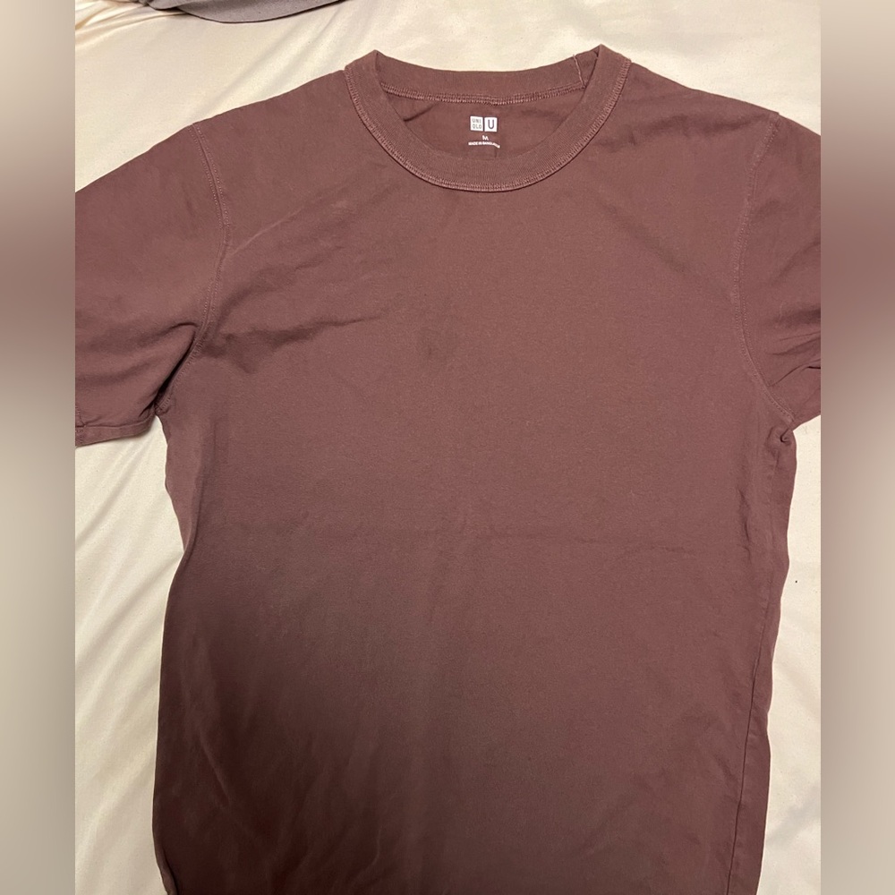 Uniqlo U Chocolate Brown Tee